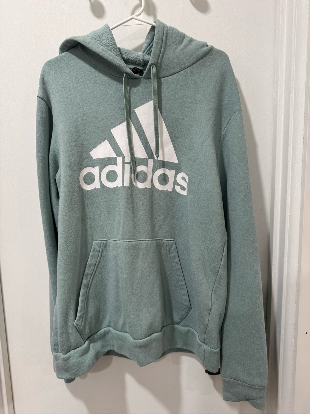 adidas GOLF Men's Green Logo Hoodie